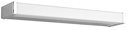 Trio Leuchten LED Bad Wandleuchte Fabio 283814206, Metall Chrom, inklusiv 6 Watt LED