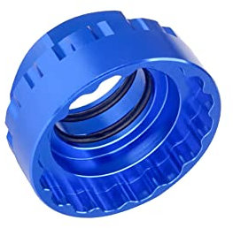 Fahrrad Kettenblatt Rotor Lock Ring,Asudaro Kettenblatt Werkzeug 12-Gang Direktmontage Verschlussring Demontage und Montagewerkzeug Kompatibel mit S*hi*ma*no M7100 M8100 M9100,Blau