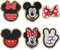 6PCS Cute Mouse Clothing Patches, Iron On Cartoon Embroidered Applique Patches for T-Shirt, Hat, Bags