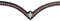 Leone Equipment Stirnriemen Pferd Glitzer in Geschenkbox (Full/Warmblut, Rosa Steine/Schwarz Leder)