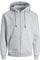 JACK & JONES Male Kapuzenjacke Einfarbig Kapuzenjacke