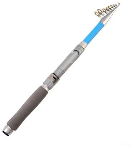 Canna da pesca professionale in fibra di carbonio, lunghezza e spessore regolabili (3,6 m)