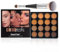 JasCherry Contour Palette, 16 colori di contorno illuminante polvere con pennello a doppia testa, regali di trucco per le donne
