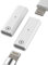Adaptateur Lightning Femelle vers Lightning Femelle pour Iphone Pencil 1ère Génération(Lot de 2) pour IPad Stylet Chargeur Rechange Accessoire Certifié pour Apple MFI Pen Génération
