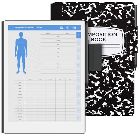 OLAIKE Magnetic Case for 11.8 Remarkable Paper Pro Color Paper Tablet (2024 Release), Slim Smart Premium PU Leather Book Folio with Pen Clasp, Bundle with Premium Membership (Milk Notebook)