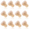 Cork Plugs, T Shaped Wooden Rubber Wine Stopper Reusable Cork Stopper Sealing Bottle Stoppers for Beer Bottles Homemade Wine DIY Craft (12 Pcs)