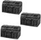 Toyvian 1 Set Scrigno Del Dei Pirati Del Forziere Del Dei Pirati Forcone Del Ragazzo Petto Scrigno Del Per Forzieri Plastica Nero 3 Pezzi