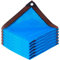 HXQSL Rete a Maglia Fine per Coprire La Piscina Copertura Protettiva in Rete con Bordo Rinforzato Copertura per Rete da Piscina Rete Fogliare Rettangolare per Piscine Interrate(3x6m/9.8x19.7ft)