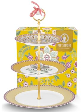 Pip Studio Lily&Lotus Yellow Etagere 3tlg