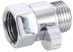 Duschschlauch-Absperrventil, G1/2 Durchfluss-Schnellsteuerungs-Wasserspar-Absperrventil for die Dusche. Kopfbegrenzer