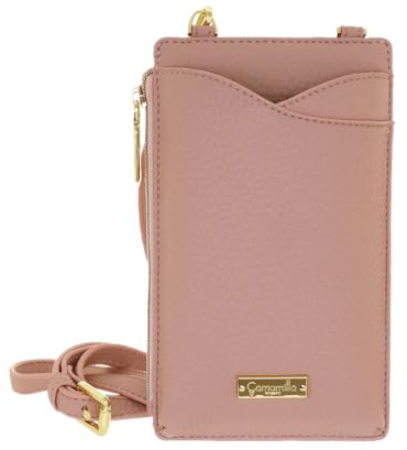 Camomilla Milano Portacellulare Donna, Similpelle, Collezione Bonbon, Colore Rosa
