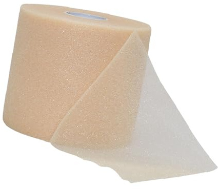 GMBYLBY 27 m Athletic Foam Tape Pre Wrap Athletic Tape Foam Underwrap Atmungsaktive Sport Pre Wrap