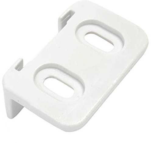 Spares2go Sliding Hinge Door Guide Slider Bracket for Beko Fridge Freezer