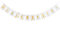 Friendly Fox Herzlichen Glückwunsch Girlande - Wimpelkette - Geburtstagsdeko Girlande Kindergeburtstag - Garland Decorations - auf Deutsch