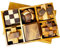 Zederello Denkspiel-Set: 6 Holz-Knobelspiele in Holzbox – 3D Puzzle holzpuzzle erwachsenez Geschicklichkeitsspiel Knobelbox Logikrätsel, Geduldsspiele, 3D Holzpuzzle Erwachsene Rätselbox