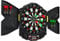 GYMAX Electronic Dart Board Set, Professional Hanging Dartboard with 12 Soft Tip Darts, Cabinet and LED Display, Aileron Target Dartboards for Kids Adults