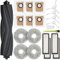 DrRobor Zubehör für Dreame L10s Ultra, Ersatzteile Set für Dreame L10 Ultra Saugroboter mit 6 Staubbeutel, 1 Hauptbürste, 4 Mopptücher, 4 HEPA Filter, 4 Seitenbürste