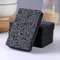 12 - Pack Non-Scratch Scrub Sponges - Sponges for Dishes and Washing Dishes, Cleaning Sponges for Kitchen Home Bathroom Cars, Funny Cut-Outs DIY for Kids (Black)