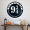 Pentacle Black Potter Platform 9 3/4 Metal Sign, Home Wall Decor Vintage Potter Sign for Bedroom or Movie Room, Great Signs For Front Doors, Funny Street Road Sign Rustproof Metal Signs