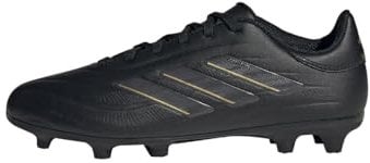 adidas COPA Pure II League Football Boots Firm Ground Fußballschuhe, Core Black/Carbon/Gold Metallic, 29 EU