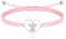 Jrêveinfini Schutzengel Herz Armband Damen Mädchen Kinder Silber 925, Engel Taufe Stoff Herz Armband Kommunion Mädchen, Glücksbringer Schulkind, Firmung Geschenke Geburtstag für Frauen Mädchen