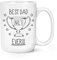 Gift Base Best Dad Ever No.1 15oz Large Mug Cup
