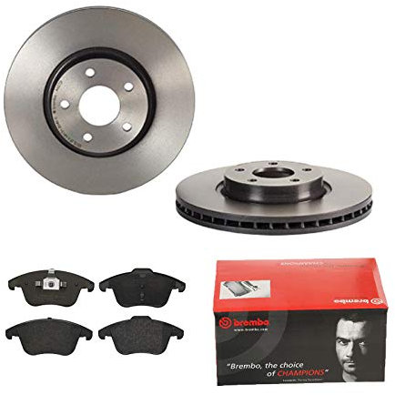 BREMBO BREMSSCHEIBEN Ø300mm + BREMSBELÄGE VORNE FÜR FORD MONDEO 4 BA7 TURNIER