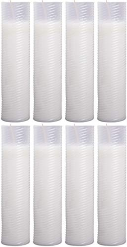 HS Candle Ersatzkerze (N5) Nachfüller 8er Pack in Weiß