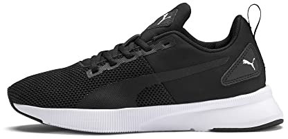 PUMA Flyer Runner Jr, Zapatillas Unisex niños, Puma Black Puma White, 37.5 EU
