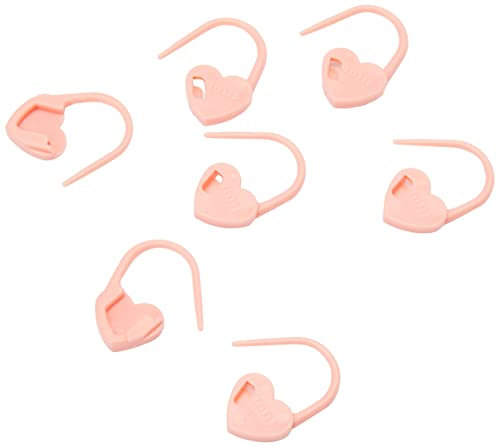 Tulip AC-029E Stitch Markers, Pink, One Size