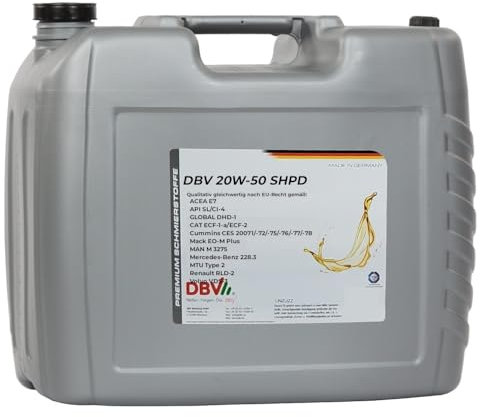 DBV 20W/50 SHPD 20-Liter-Kanister