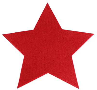 Primaflor - Ideen in Textil Tisch Platzset Weihnachtstischdekoration RevExpo Stern - Rot 16,5 cm, Untersetzer, Platzdeckchen