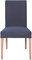 EBETA E Stuhlhussen 4 Stück, Elastische Stuhlbezug, Stretchhusse Stuhlüberzug Jacquard Hussen für Hochzeit Partys Bankett Deko, bi-Elastic Spannbezug (Grau, 4 Stück)