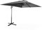 Alice's Garden - Rechteckiger Sonnenschirm 3x4m - Wimereux- Grau - Schirm, 360° kippbar und drehbar