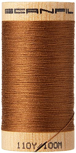 Scanfil 40029-4827 Nähgarn, 4827 Braun, 100 m, meter
