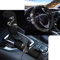 Coloranimal Universal 38,1 cm Auto Lenkradbezug Set mit 3-teiligem Skelett-Totenkopf-Aufdruck, Stretch-On-Abdeckung, Handbremsen-Abdeckung & Schaltknauf-Abdeckung, passend für SUV, Van, Limousine