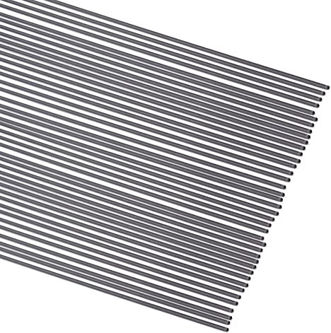 GOONSDS Tube en Fibre De Verre - pour Multicoptor Faisant des Matériaux De Modèle 40 Pièces,3mmx1.5mm500mm