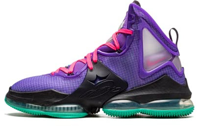 Nike Lebron XIX Herren Basketball Trainers CZ0203 Sneakers Schuhe (UK 7 US 8 EU 41, wild Berry 500)