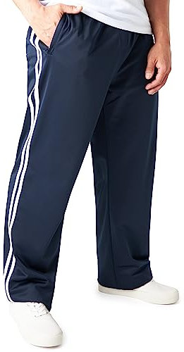 Pantalon de Jogging Homme M-3XL (as4, Alpha, l, Regular, Regular, Bleu Navy)