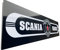 Scania Led Schild 100 x 25cm mit einstellbarer Lichtleistung