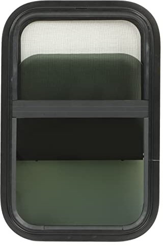 Fenêtre RV, Fenêtre de remorque à glissière horizontale et verticale avec moustiquaire, Fenêtre pare-soleil pour camping-car, Fenêtre de remplacement pour caravanes et camping-cars