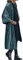 Onsoyours Damen Frühling Pailletten Cardigan Jacke Casual 3/4 Ärmel Strickjacke Open Front Cardigan Lose Lang Dünne Jacke Leichter Elegante A Grün XL