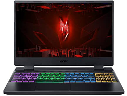 Acer Nitro 5 (AN515-58-57M3) Gaming Laptop | 15,6 FHD 144Hz Display | Intel Core i5-12450H | 16 GB RAM | 512 GB SSD | NVIDIA GeForce RTX 4060 | Windows 11 | QWERTZ Tastatur | schwarz
