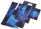 Widybord Autocollant en vinyle motif nébuleuse pour manette de console + autocollant Kinect