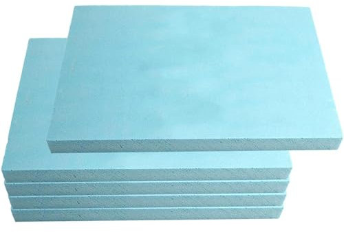 Bloques de Espuma, Placa de Espuma, 5 Piezas de Espuma de Alta Densidad, 11.8x7.9x0.8in Bloque de poliestireno de Espuma de Bricolaje Liso para la creación de esculturas de Modelado