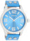 Oozoo Damen Armbanduhr Timepieces Analog Leder blau UOC1076A Analoguhr