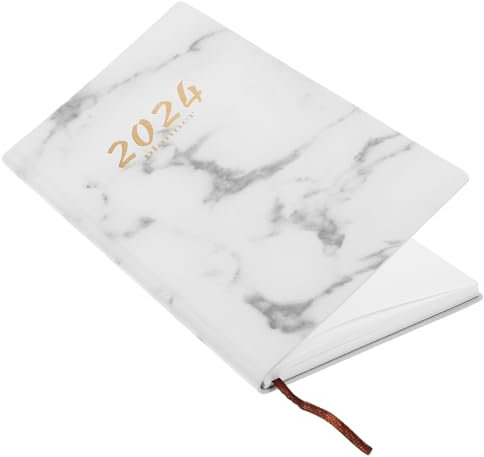 NUOBESTY 1 Lehrerplaner und Unterrichtsplaner monatlicher Zeitplanplaner Liniertes Notizbuch Notizblöcke Kalender Notizblock lernen To-Do-Liste planen Pad effizient Kurs a6