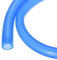 Rebower Silikonschlauch Lebensmittelecht 15.9mm ID x 22.2mm OD, 1 Meter Kondensatschlauch, Transparenter Wasserleitung für Pumpen, Siphons, Entwässerung, Bewässerung (Blau)