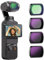 NEEWER Magnetisches ND und Black Diffusion 1/4 Filter Set, kompatibel mit DJI OSMO Pocket 3, 4er Pack Neutraldichtefilter (ND16 ND64 ND256) und Effektfilter Objektiv Zubehör, Optisches HD Glas