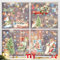 TOPJOWGA Fensterbilder Weihnachten, 9PCS Weihnachten Fensterdeko, Weihnachtsdeko Fenstersticker Schneeflocke Rentieren, Selbstklebend Weihnachts Fensterbilder, Weihnachtsdeko Türen Fensterbilder